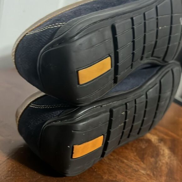 🔥🔥 MARTIN DINGMAN Royal Venetian Driving Loafer Men Size 9.5M Navy Blue Canvas - Picture 10 of 14